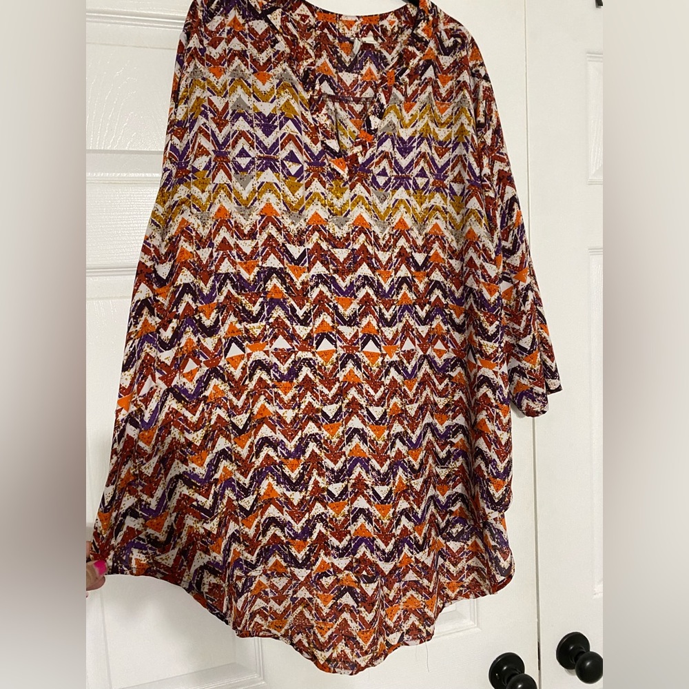 CATO Blouse - Size 22/24 - 3/4 Sleeves